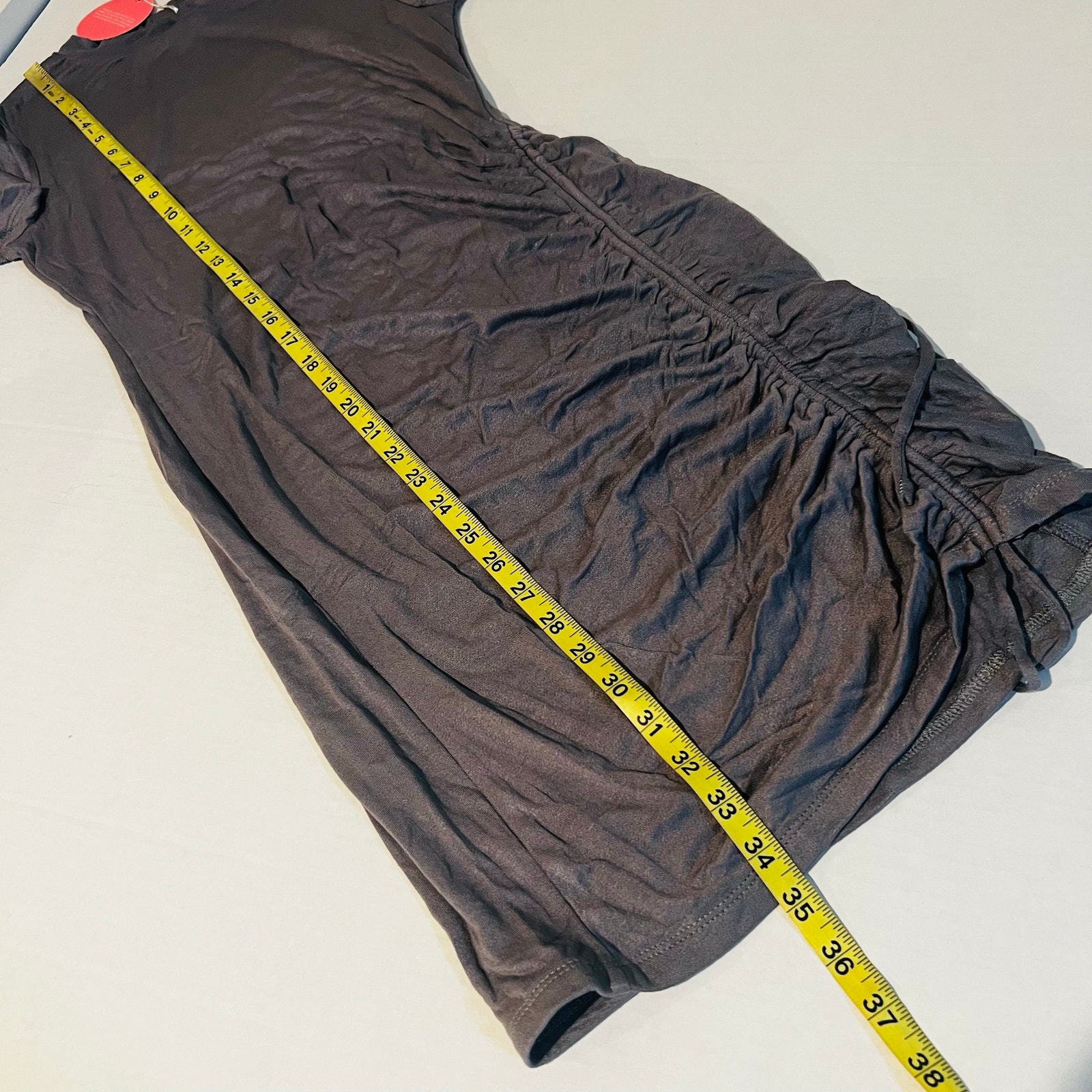 Lilly’s Kloset Gray Mock Neck Short Sleeve Dress Size 1xl Nwt — image 5 of 6